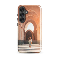Coque solide pour Samsung® (Visite d'un temple indien) Home Travel World Store