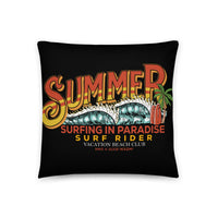Coussin Summer Surfing Club Home Travel World Store