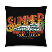 Coussin Summer Surfing Club Home Travel World Store
