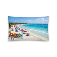 Coussin premium (Cancun, Mexique) Home Travel World Store