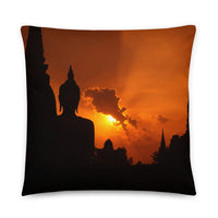 Coussin premium (Thailand at Sunset) Home Travel World Store
