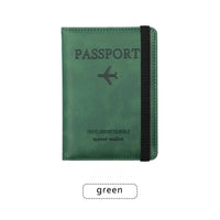 Couverture de passeport avec protection RFID Home Travel World Store