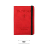 Couverture de passeport avec protection RFID Home Travel World Store