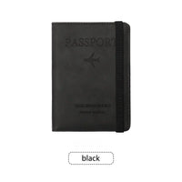 Couverture de passeport avec protection RFID Home Travel World Store