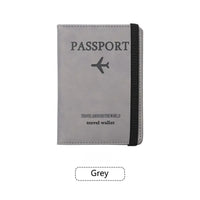 Couverture de passeport avec protection RFID Home Travel World Store
