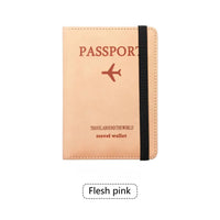 Couverture de passeport avec protection RFID Home Travel World Store
