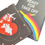 Couverture de protection de passeport personnalisée Home Travel World Store