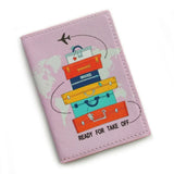 Couverture de protection de passeport personnalisée Home Travel World Store