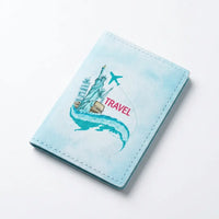 Couverture de protection de passeport personnalisée Home Travel World Store