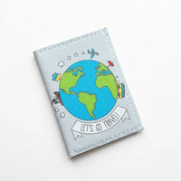 Couverture de protection de passeport personnalisée Home Travel World Store