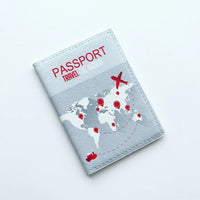 Couverture de protection de passeport personnalisée Home Travel World Store