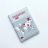 Couverture de protection de passeport personnalisée Home Travel World Store