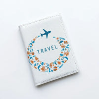 Couverture de protection de passeport personnalisée Home Travel World Store