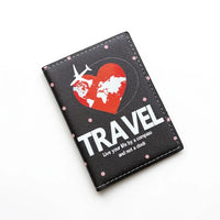 Couverture de protection de passeport personnalisée Home Travel World Store