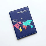 Couverture de protection de passeport personnalisée Home Travel World Store