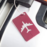 Porte étiquettes de bagage en Aluminium Home Travel World Store