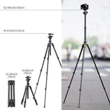 Trépied multifonction avec tête panoramique 360 degrés (K&F Concept) Home Travel World Store