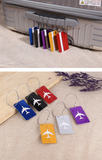 Porte étiquettes de bagage en Aluminium Home Travel World Store