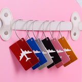 Porte étiquettes de bagage en Aluminium Home Travel World Store