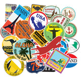 Kit Autocollants de voyage Pays ( Home Travel ) Home Travel World Store
