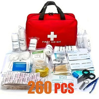 Kit Médical de premier secours 260 Pièces Home Travel World Store