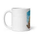 Mug Blanc Basilica of the Sacred Heart, France Home Travel World Store