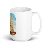 Mug Blanc Basilica of the Sacred Heart, France Home Travel World Store