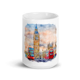 Mug Blanc Big Ben, London Home Travel World Store