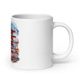 Mug Blanc Chureito Pagoda, Japan Home Travel World Store