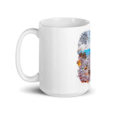 Mug Blanc Chureito Pagoda, Japan Home Travel World Store