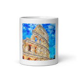 Mug Blanc  Colosseum in Rome, Italy Home Travel World Store