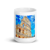 Mug Blanc  Colosseum in Rome, Italy Home Travel World Store