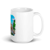 Mug Blanc Eiffel Tower, Paris Home Travel World Store