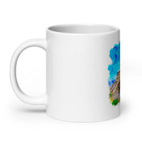 Mug Blanc Eiffel Tower, Paris Home Travel World Store