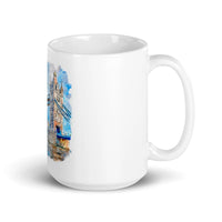 Mug Blanc London bridge, United Kingdom Home Travel World Store
