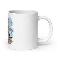 Mug Blanc London bridge, United Kingdom Home Travel World Store