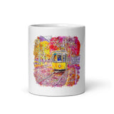 Mug Blanc Milan, Italia Home Travel World Store