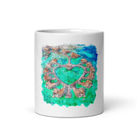 Mug Blanc Montego Bay, Jamaica Home Travel World Store