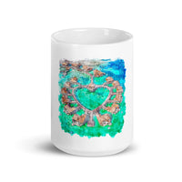 Mug Blanc Montego Bay, Jamaica Home Travel World Store