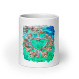 Mug Blanc Montego Bay, Jamaica Home Travel World Store