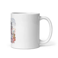 Mug Blanc Peace Arch of Milan, Italy Home Travel World Store