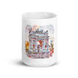 Mug Blanc Peace Arch of Milan, Italy Home Travel World Store