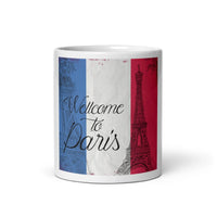 Mug Blanc Welcome to Paris Home Travel World Store