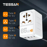 Multiprise international universel de voyage USB C Home Travel World Store