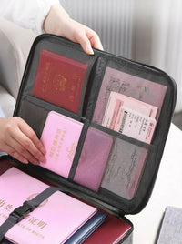Porte documents et passeports de voyage étanches Home Travel World Store