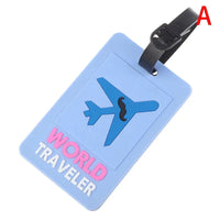 Porte étiquettes de bagage personnalisé (Not Touch Bag) souple et antichoc Home Travel World Store