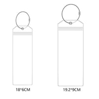 Porte étiquettes de bagage transparent (Bateau croisière) Home Travel World Store