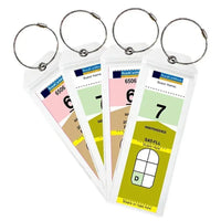 Porte étiquettes de bagage transparent (Bateau croisière) Home Travel World Store