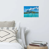Poster ( Envie d'évasion? Bora-Bora ) FR Home Travel World Store