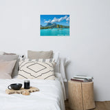 Poster ( Envie d'évasion? Bora-Bora ) FR Home Travel World Store